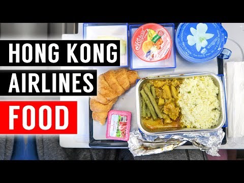 Hong Kong Airlines Economy Food ► from BKK to HKG