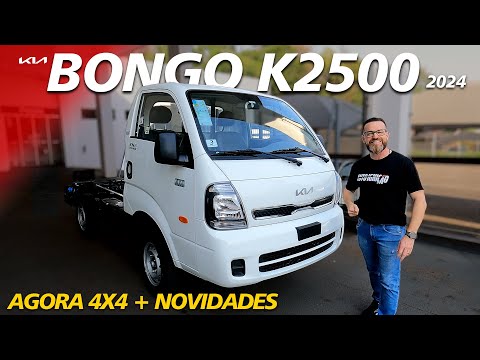 KIA BONGO 4X4 2024 - O Mini Caminhão Esta Mais Valente Ainda!