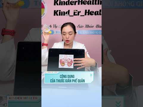 Đừng lạm dụng thuốc giãn phế quản! Cần hiểu rõ trước khi dùng #KinderHealth #shorts #HenSuyen