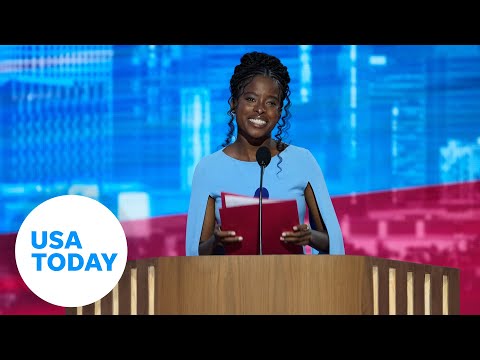 Amanda Gorman brings out new poem for Democratic National Convention | USA TODAY