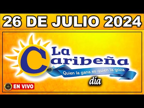 Resultado CARIBEÑA DIA VIERNES 26 de julio de 2024 #chance #caribeñadia