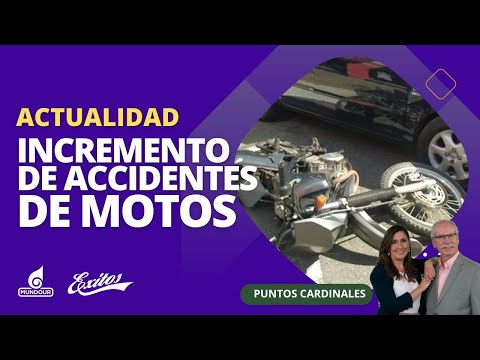 Incremento de accidentes de motos. Con Lilian Romero y Maurilina Guzmán