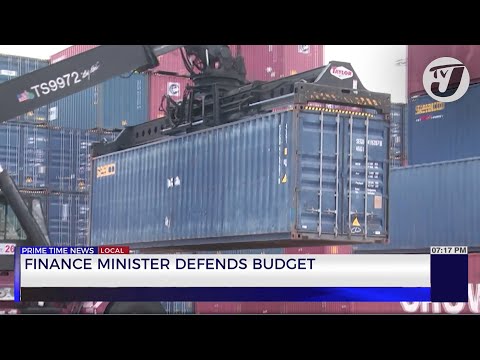 Finance Minister Defends Budget | TVJ News