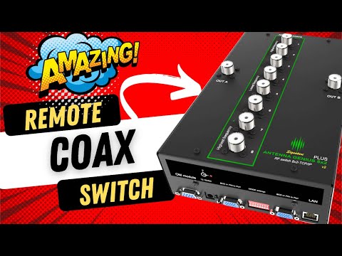 Genius 8x2 Incredible Remote Coax Switch