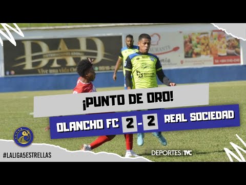 Olancho FC 2 - 2 Real Sociedad | Resumen partido - Jornada 8 | Torneo Clausura 2023
