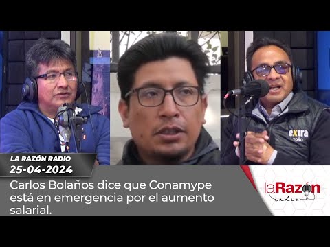 Carlos Bolaños dice que Conamype está en emergencia por el aumento salarial.