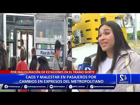 Metropolitano: continúan quejas por cambio de rutas y demora de buses