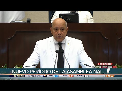 Discurso del presidente saliente de la Asamblea Nacional, Crispiano Adames
