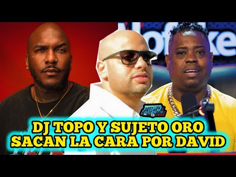 DJ TOPO Y SUJETO ORO 24 SACAN LA CARA POR DAVID CÓBRATE ANTE SITUACIÓN CON LOS EE.UU.