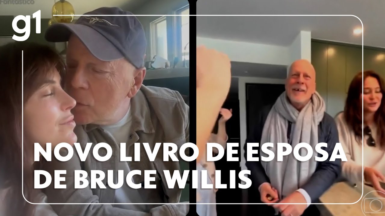 Em livro esposa de Bruce Willis conta jornada da família após diagnóstico de demência