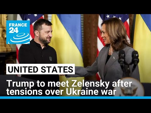 Trump to meet Zelensky after tensions over Ukraine war • FRANCE 24 English