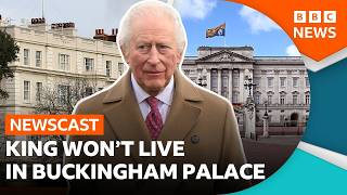 Thumbnail for the video "Why doesn't the King live at Buckingham Palace? | BBC Newscast" from BBC News