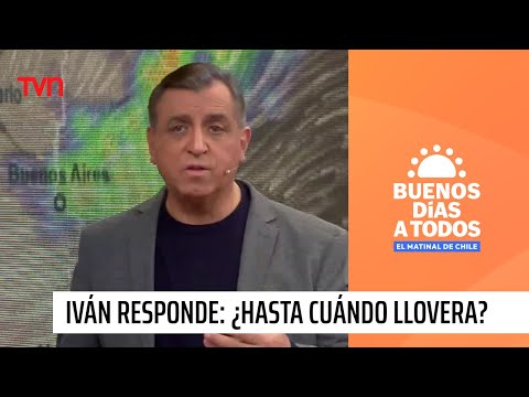 Iván Torres responde: ¿Hasta cuándo lloverá en la zona centro sur? | Buenos días a todos