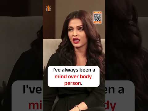 🔥 Watch Till End “Mind Over Body” Meaning By Aishwarya Rai #explore #shorts #ytshorts #learnenglish