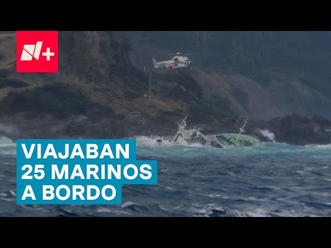 Espectacular rescate de película de un barco pesquero japonés - N+