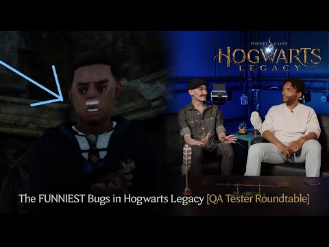 The FUNNIEST Bugs in Hogwarts Legacy [QA Tester Roundtable]