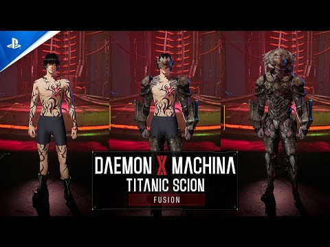 Daemon x Machina: Titanic Scion - Fusion System Gameplay Trailer | PS5 Games