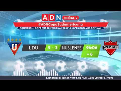 L.D.U Quito vs Ñublense, Copa Sudamericana, Octavos de Final, Vuelta