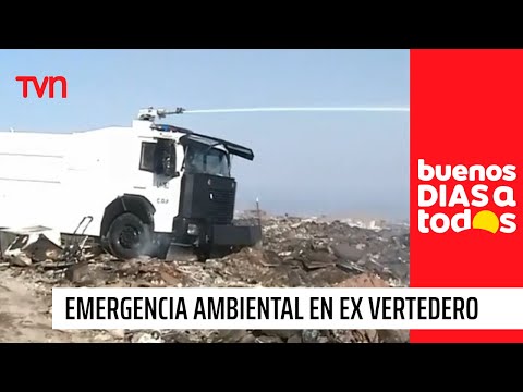 Antofagasta: Suspenden clases por emergencia ambiental en ex vertedero | Buenos días a todos