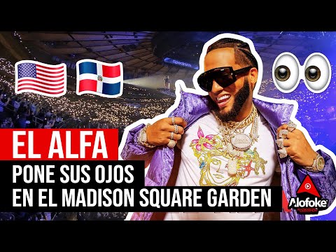 EL ALFA PONE SUS OJOS EN EL MADISON SQUARE GARDEN DE NEW YORK (EL MAYOR RETO DE SU CARRERA MUSICAL)