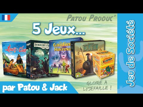 5 Jeux... par Patou & Jack (inspiré du concept de Lysefaille)