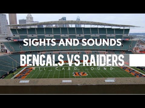 Sight and Sounds: Raiders at Bengals | Super Wild Card Weekend video clip