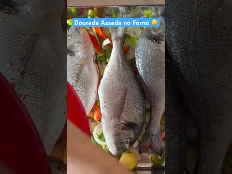 📣 Dourada Assada no Forno #peixe #receita #cozinhatradicionalportuguesa