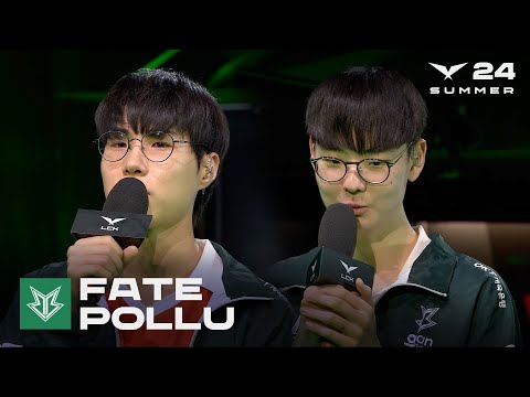 FATE, Pollu 인터뷰 | KDF vs. BRO | 07.19 | 2024 LCK 서머 스플릿