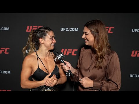 Mackenzie Dern Backstage Interview | UFC 321