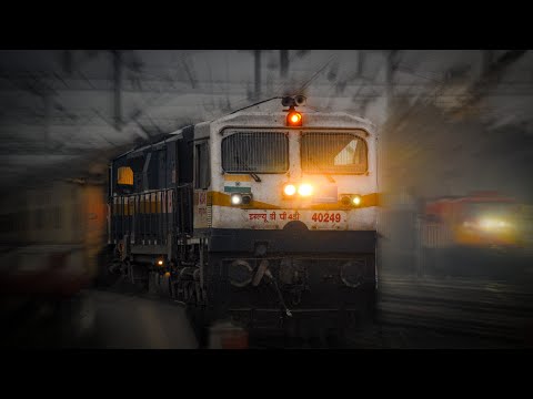 Full Diesel Train Journey | TKD WDP-4D 40379 | Acceleration, Horn & Sounds | Indian Railways