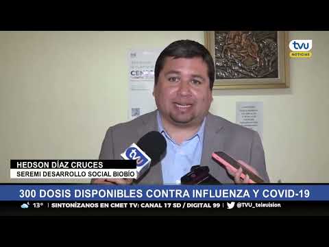 Comenzó la vacunación contra Covid-19 e influenza para personas en situación de calle en Concepción