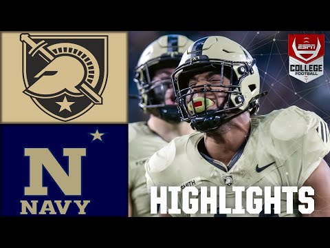 Army Black Nights Vs. Navy Midshipmen | Full Game Highlights - BVM Sports