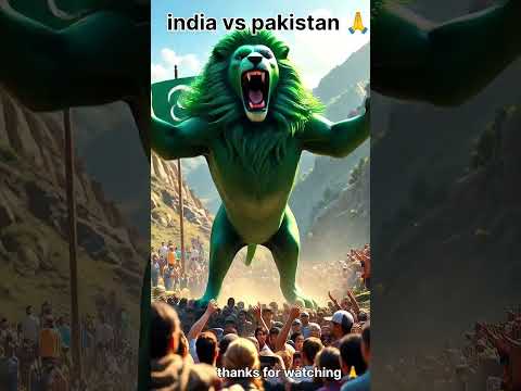 “India vs Pakistan Sher Ki Garaj | Kaun Hoga Winner? 🇮🇳 vs 🇵🇰” #ai