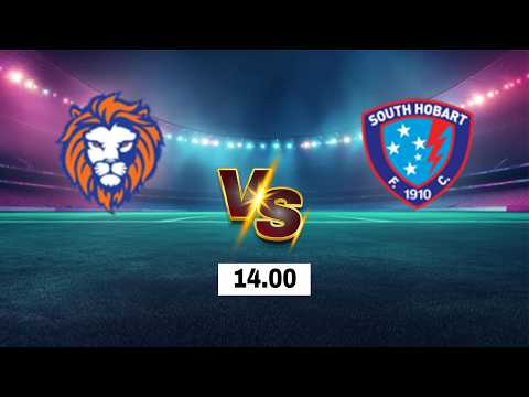 LIVE 🔴 Queensland Lions SC vs South Hobart | Aus Champ 2026 | Live Score
