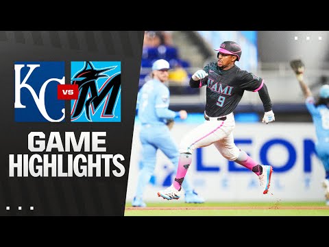 Royals vs. Marlins Game Highlights (7/19/25) | MLB Highlights