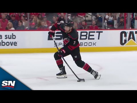 Hurricanes Taylor Hall Beats Logan Thompson To Score On Breakaway