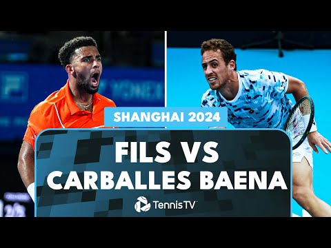 Arthur Fils vs Roberto Carballes Baena Highlights | Shanghai 2024