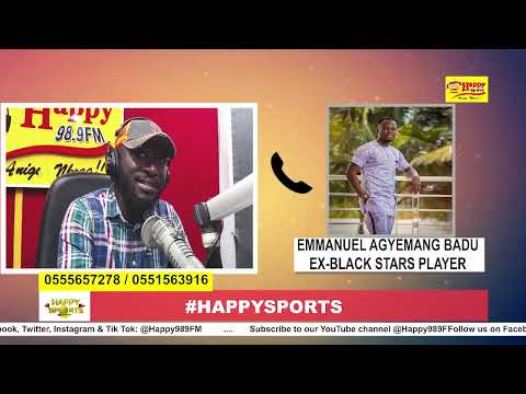 LIVE: Happy Sports with Tumi Sintim-Koree (Chaskele) and The Sports Team #HappySports 29/01/2026