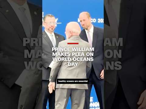Listen to Sir David Attenborough, says Prince William in plea on World Oceans Day