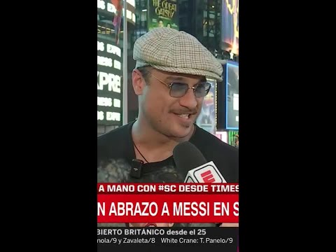 A MESSI LE REGALARÍA UN ABRAZO: Dani Osvalso sobre el mejor jugador de mundo | #Shorts