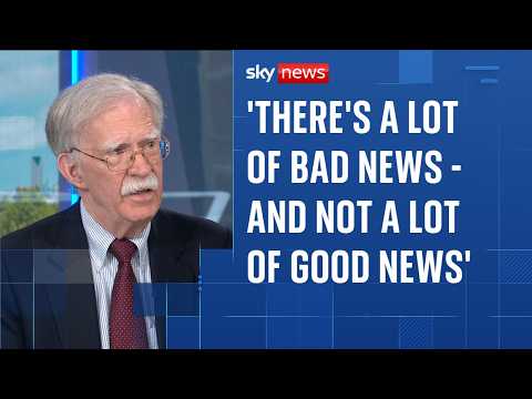 John Bolton discusses Trump, Putin, Modi...and the FBI raid on his home