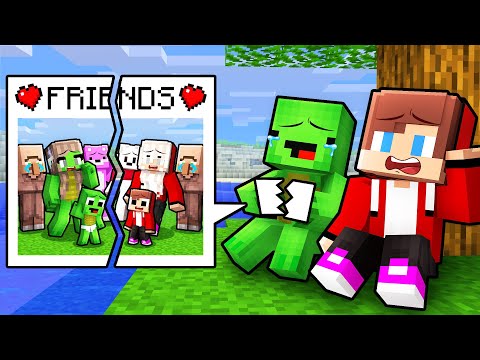 JJ and Mikey Have NO FRIENDS in Minecraft (Maizen)