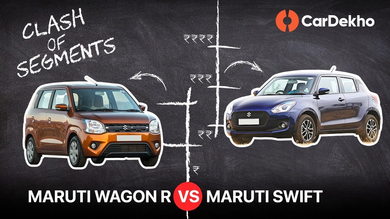Maruti Suzuki WagonR vs Maruti Suzuki Swift| Clash Of Segments| CarDekho.com