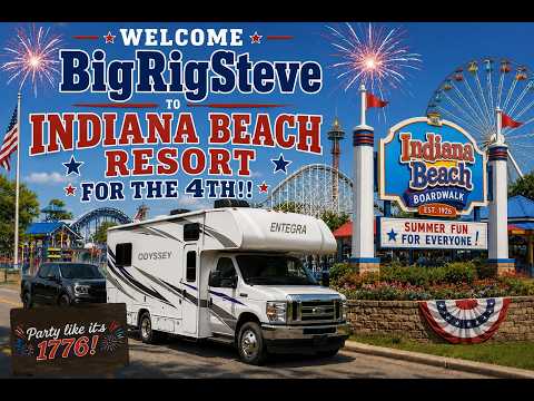 LIVE Fireworks Show on Lake Shafer From Indiana Beach (July 4th, 2026)