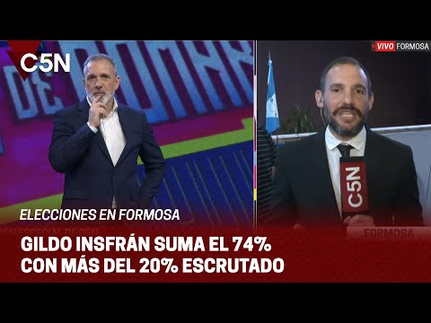 GILDO INSFRÁN arrasó en las ELECCIONES de FORMOSA
