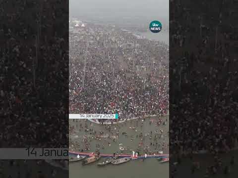 India’s Maha Kumbh Mela festival gets underway for first time in 144 years #news #itvnews