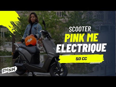PinkMe : Scooter électrique urbain et léger. Simplement branché.