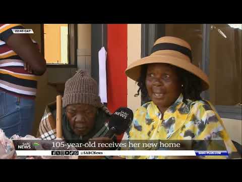 Housing | 105-year-old receives her new home