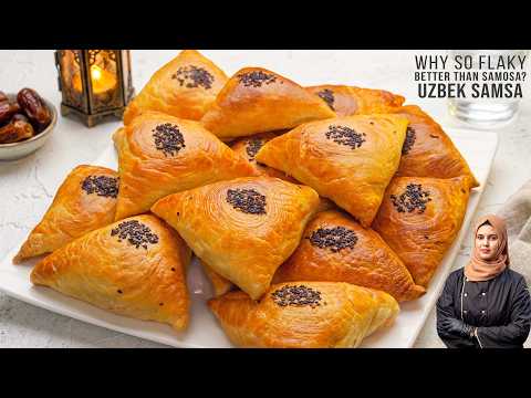 UZBEK SAMSA | Baked Samosa Iftar Special Ramadan Pastry