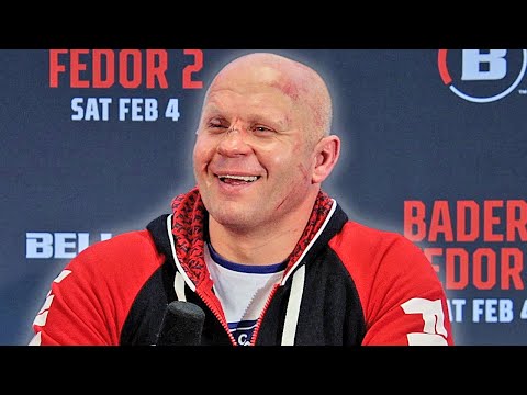 BRUISED UP FEDOR EMELIANENKO AFTER RYAN BADER LOSS RETIRES – SHARES FINAL WORDS ON CAREER AND LEGACY
